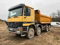 Wywrotka Mercedes Actros 4140 8x8 dofinansowany, tachograf tarczki