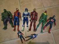 Figurki duże Marvel Hulk Superman Kapitan Ameryka