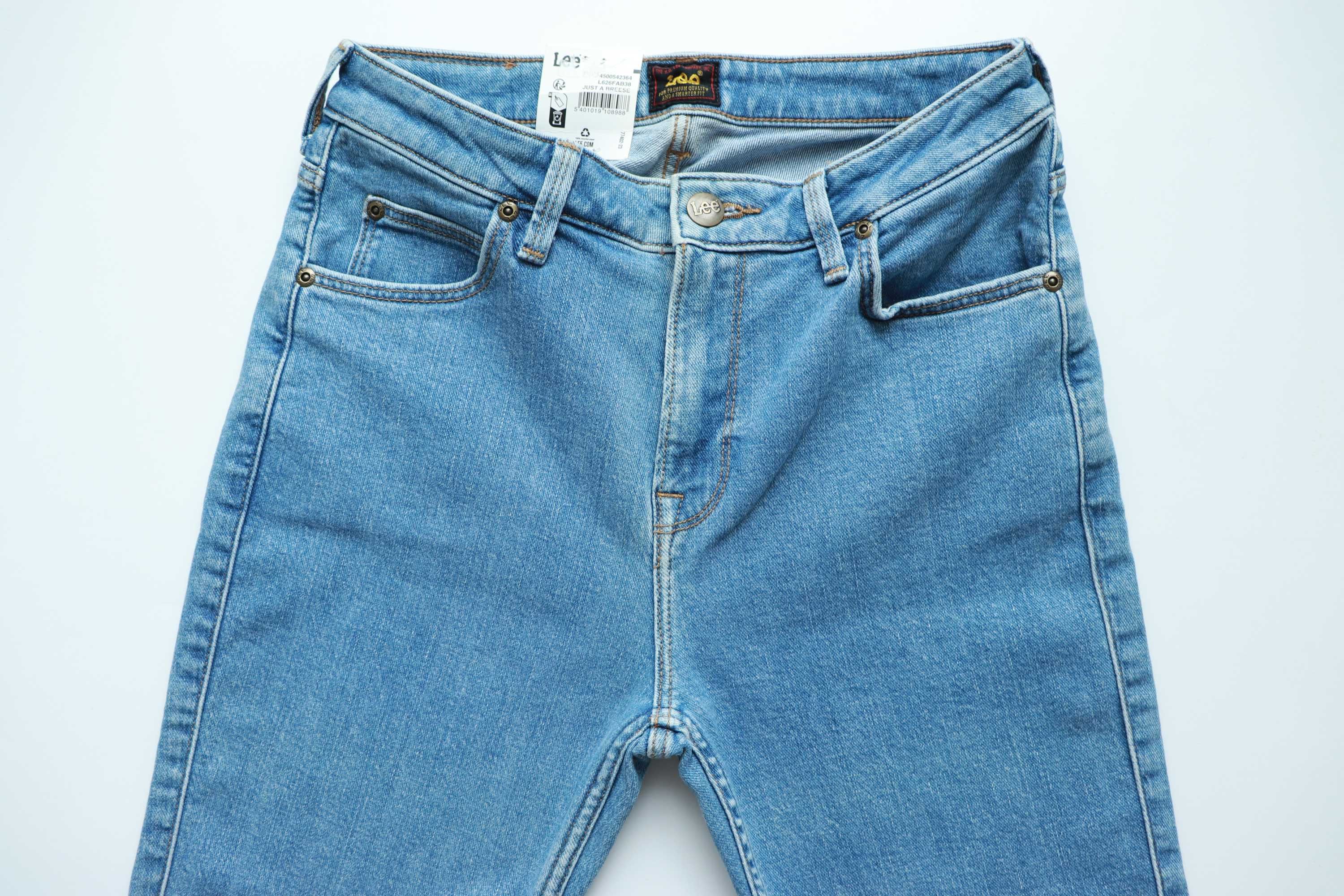 LEE SCARLETT HIGH W29 L29 damskie spodnie jeansy nowe skinny okazja