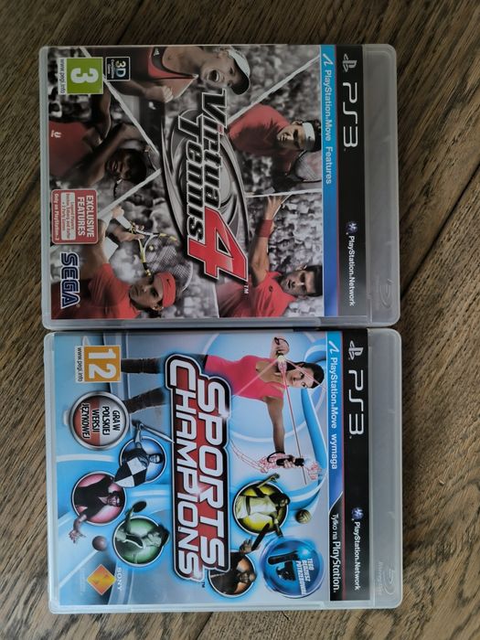 Zestaw gier na PS3 do kontrolera ruchu