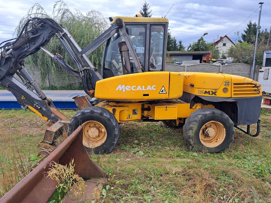 koparko- ładowarka MACALAC 12MX sprzedam