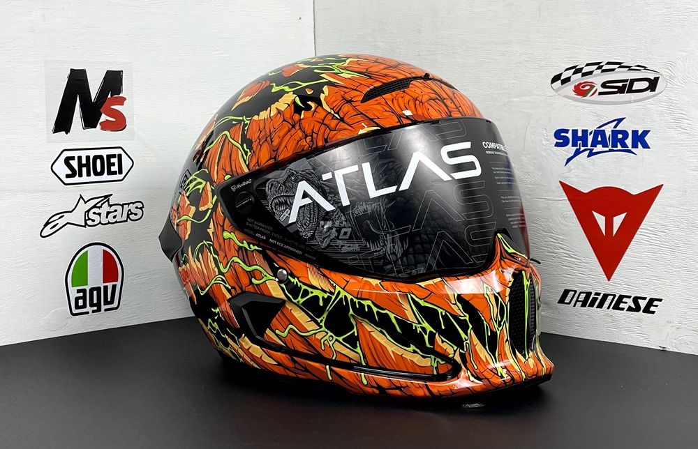 Шлем Ruroc,Agv,Icon Atlas 4.0 (Лімітована колекція)