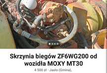 Skrzynia biegów ZF6WG200 od wozidła MOXY MT30.k
