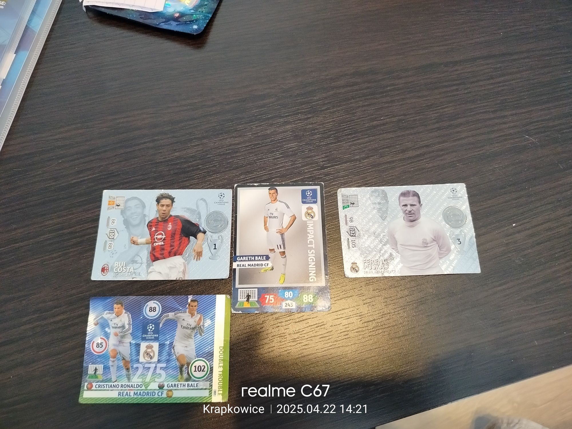 Limitowane karty panini