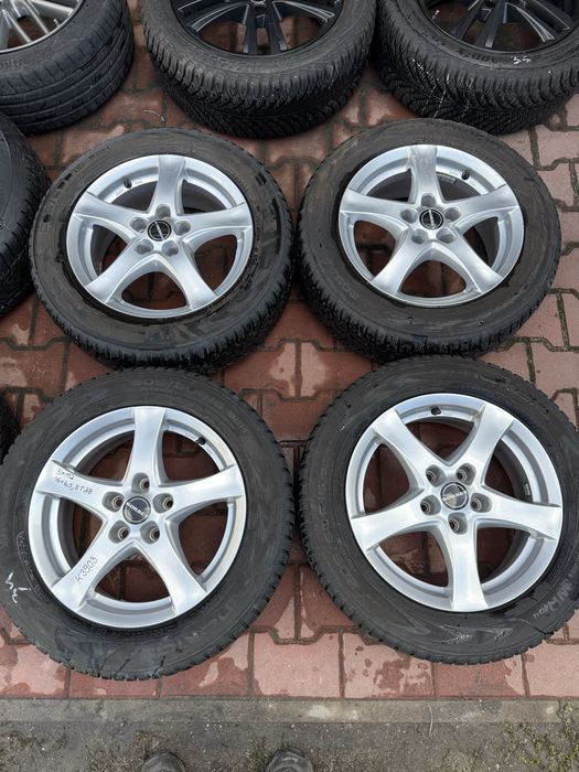 Komplet kół zimowych 5x112 Vw Skoda Audi 205/60/16 Nokian