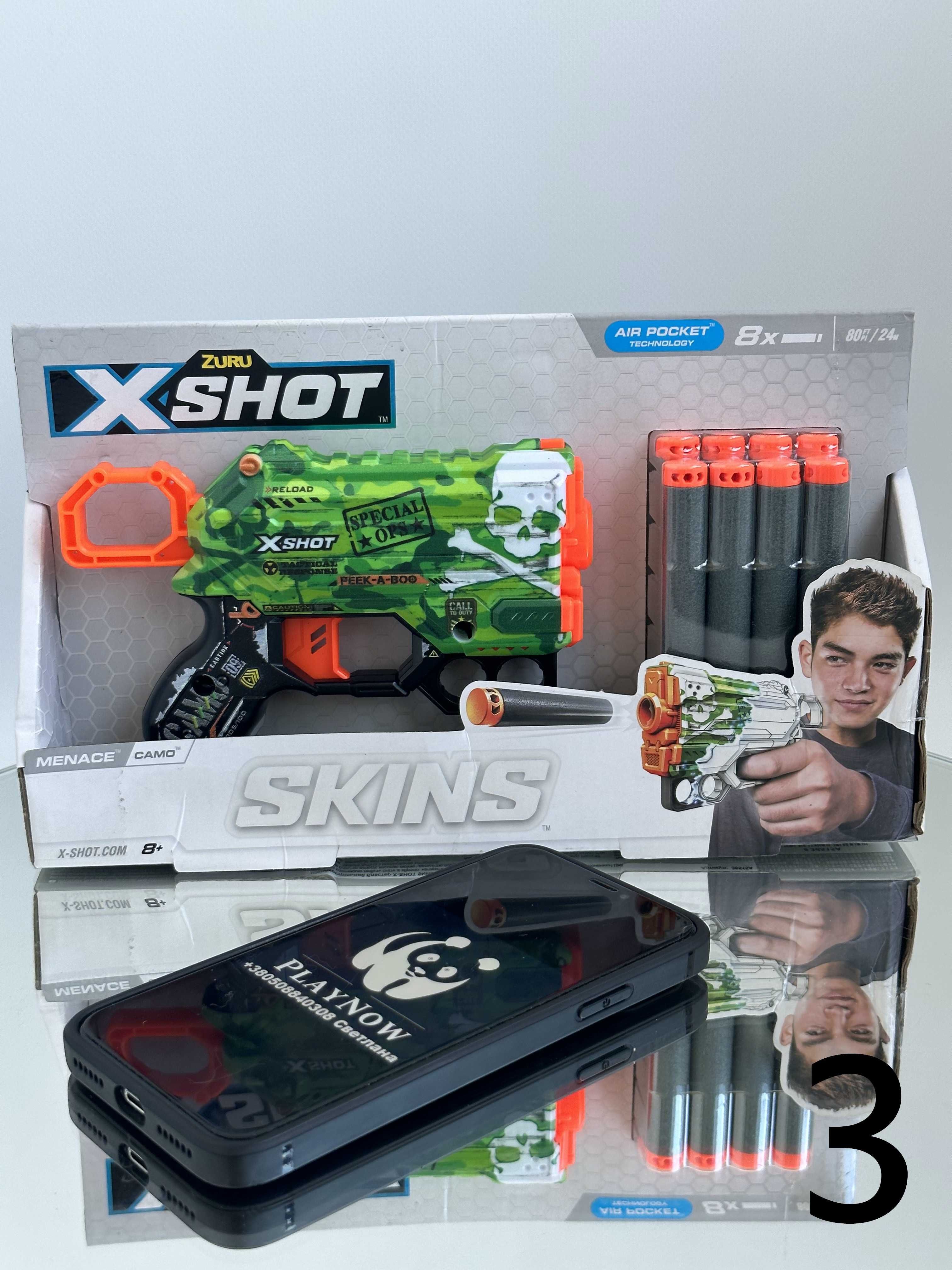 Знижка! бластер X-Shot / Скидка! Детский пистолет бластер (6 видов)*