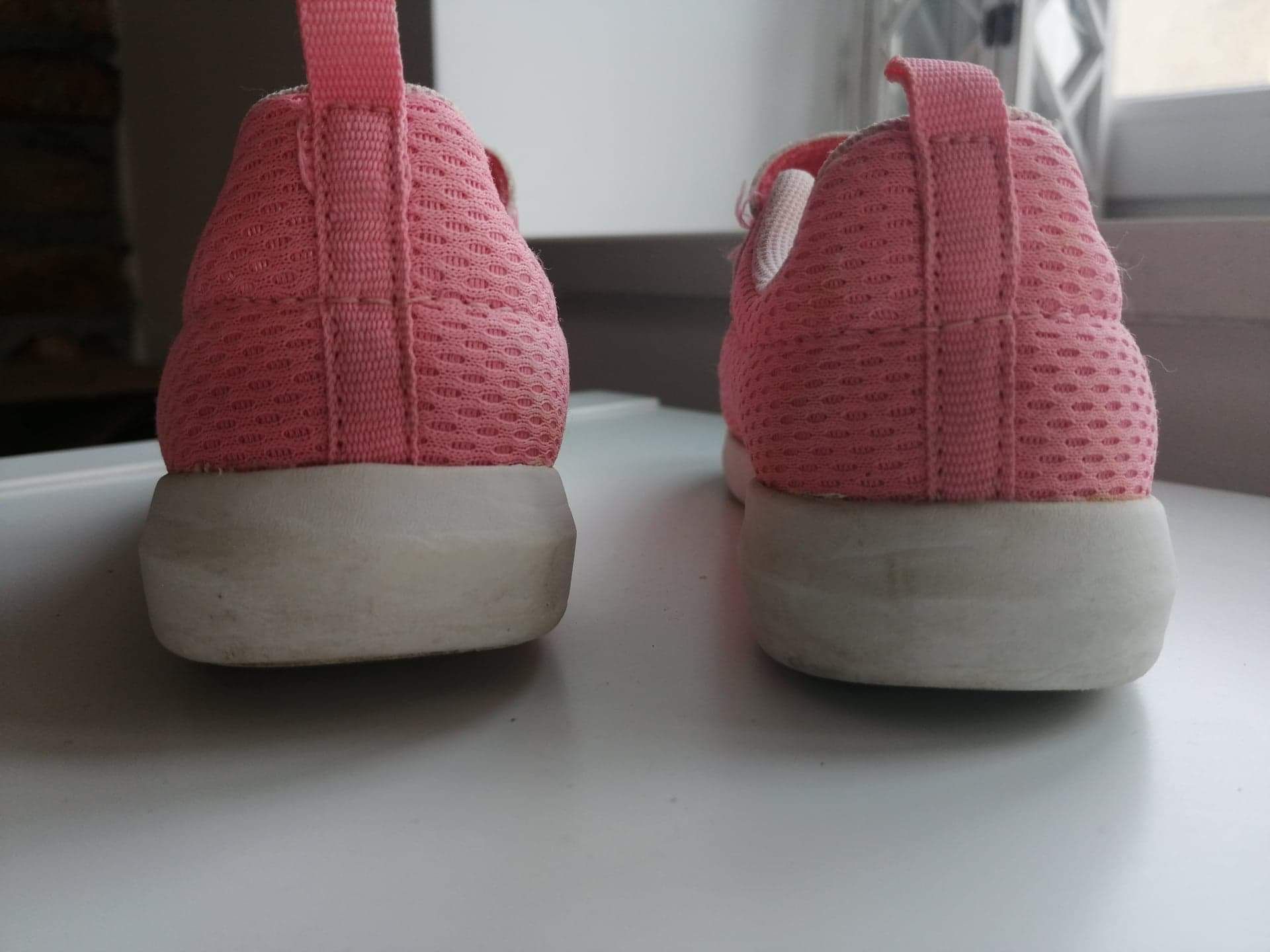 Buty sportowe dla dziewczynki HM 25 różowe siateczka