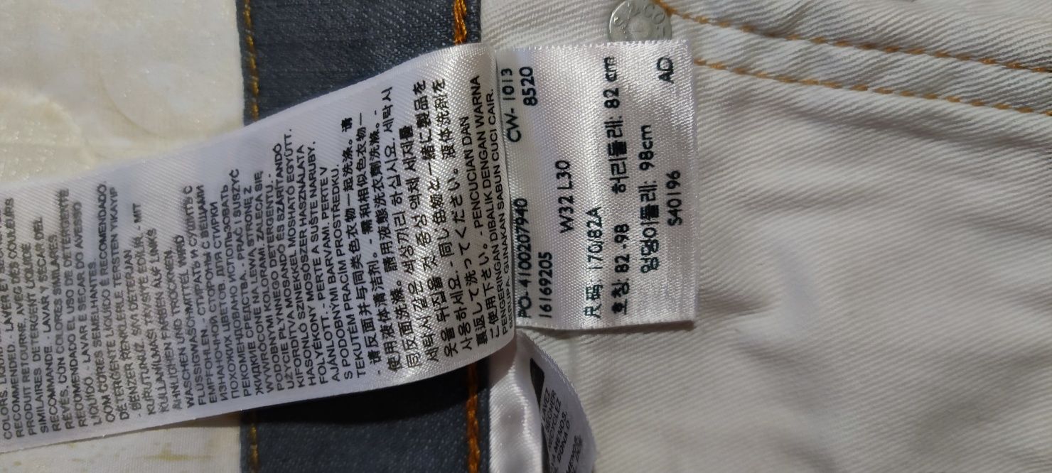 Levi's 505 мужские джинсы