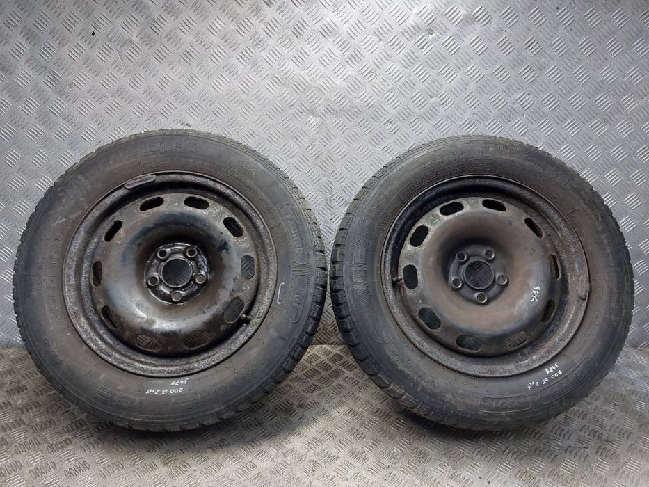 KOŁA ZIMOWE FELGI + OPONY 2 SZT 195/65R15 5X100 VW