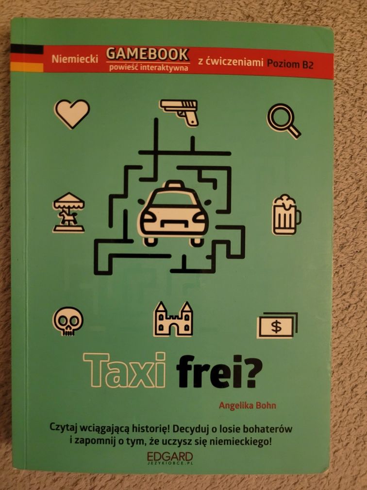 Taxi frei? - gamebook do nauki niemieckiego B2