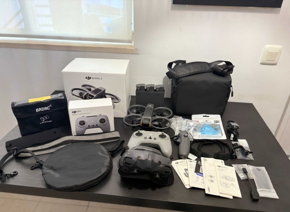 Drone DJI Avata 2 Flight more Combo e acessórios extra