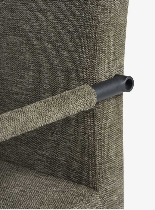 Krzesło ESPE oliwkowy/czarny (2 szt.)