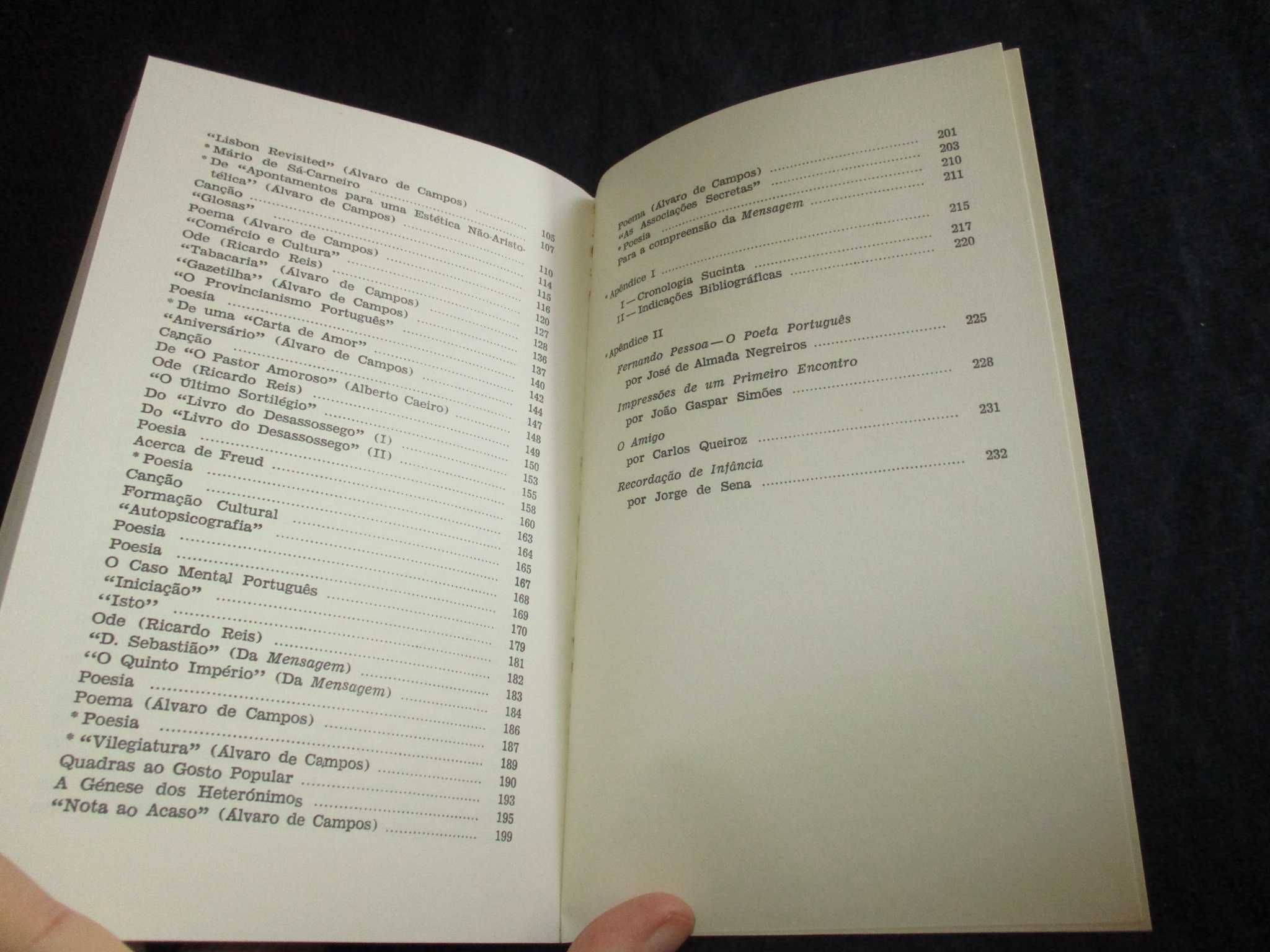 Livro Fernando Pessoa O Rosto e as máscaras Ática