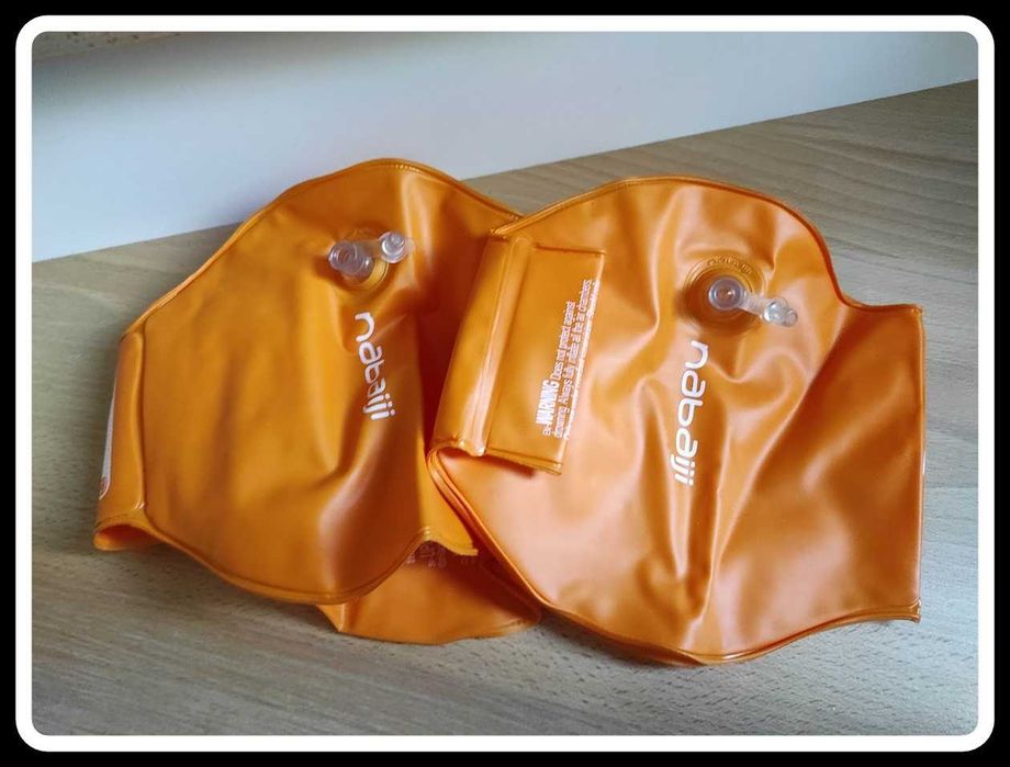 Rękawki pływackie pompowane dla dzieci Nabaiji 30 - 60 kg