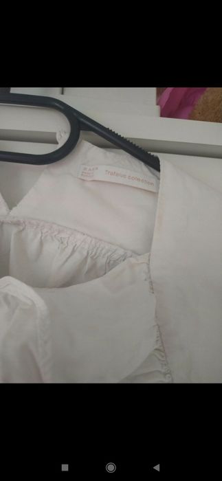 Koszula bluzka Zara oversize falbany S
Była przerabiana,ma rozprute pr