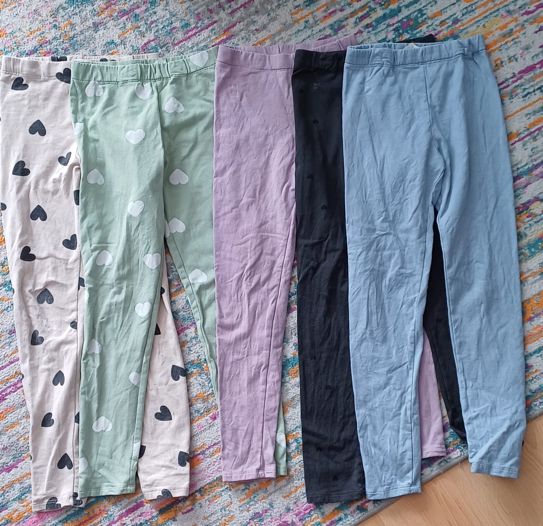 Legginsy ocieplane H&M, 134/140