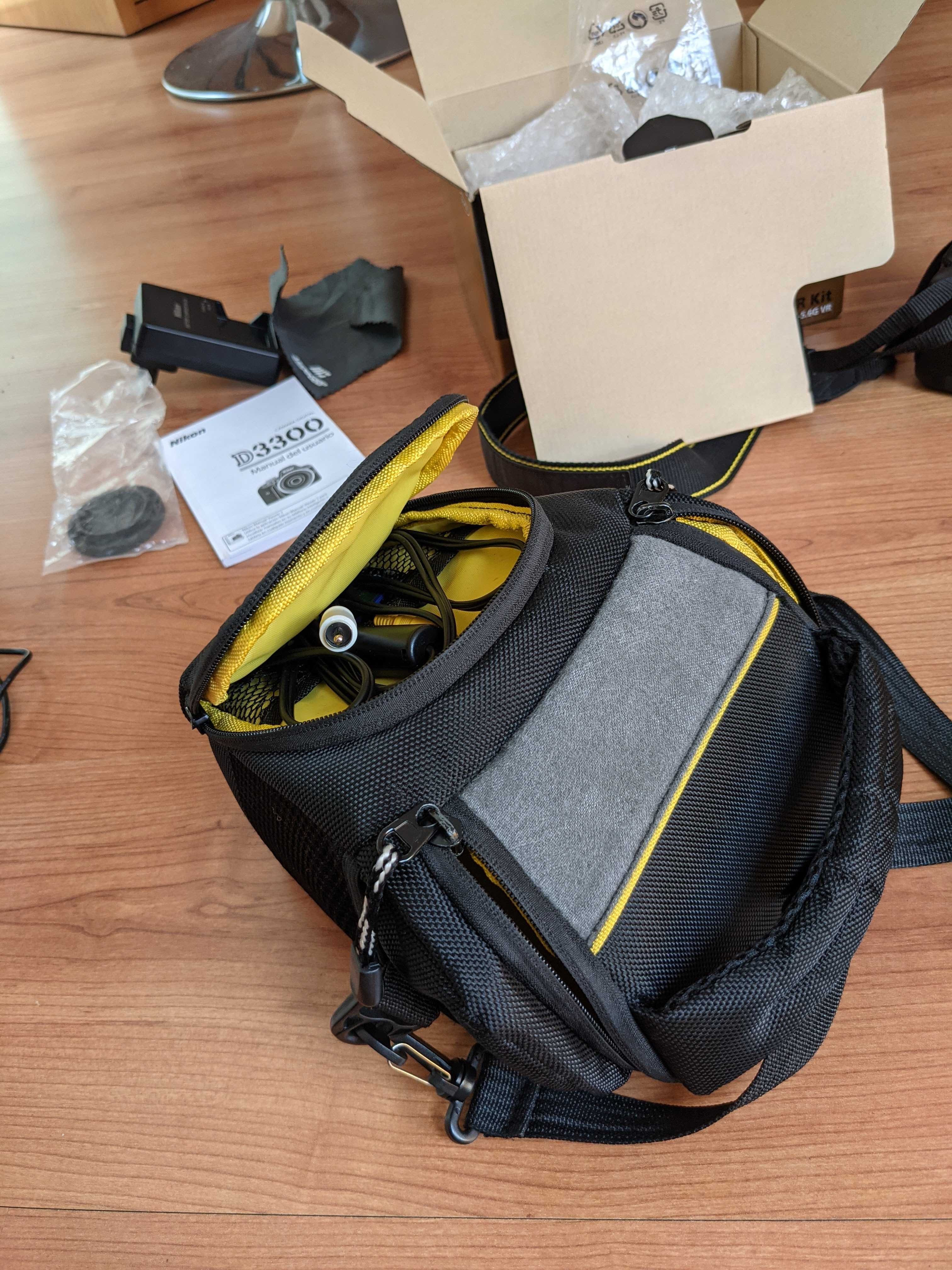 Nikon D3300 KIT AF-P 18-55 VR Kit + Bolsa (Como Novo)