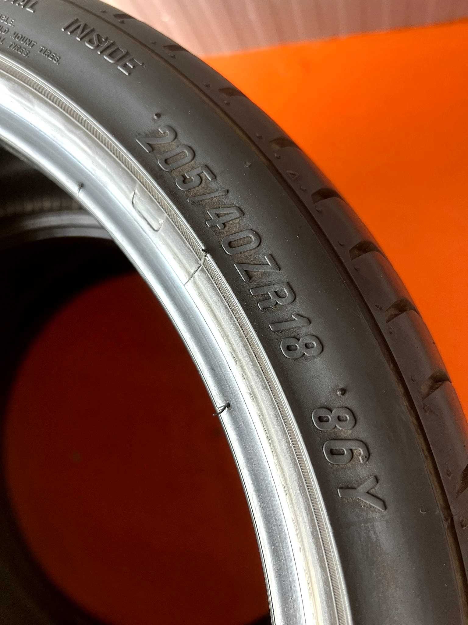 Pneus Maxxis Victra Sport Zero One - 205/40/18 - Como NOVOS
