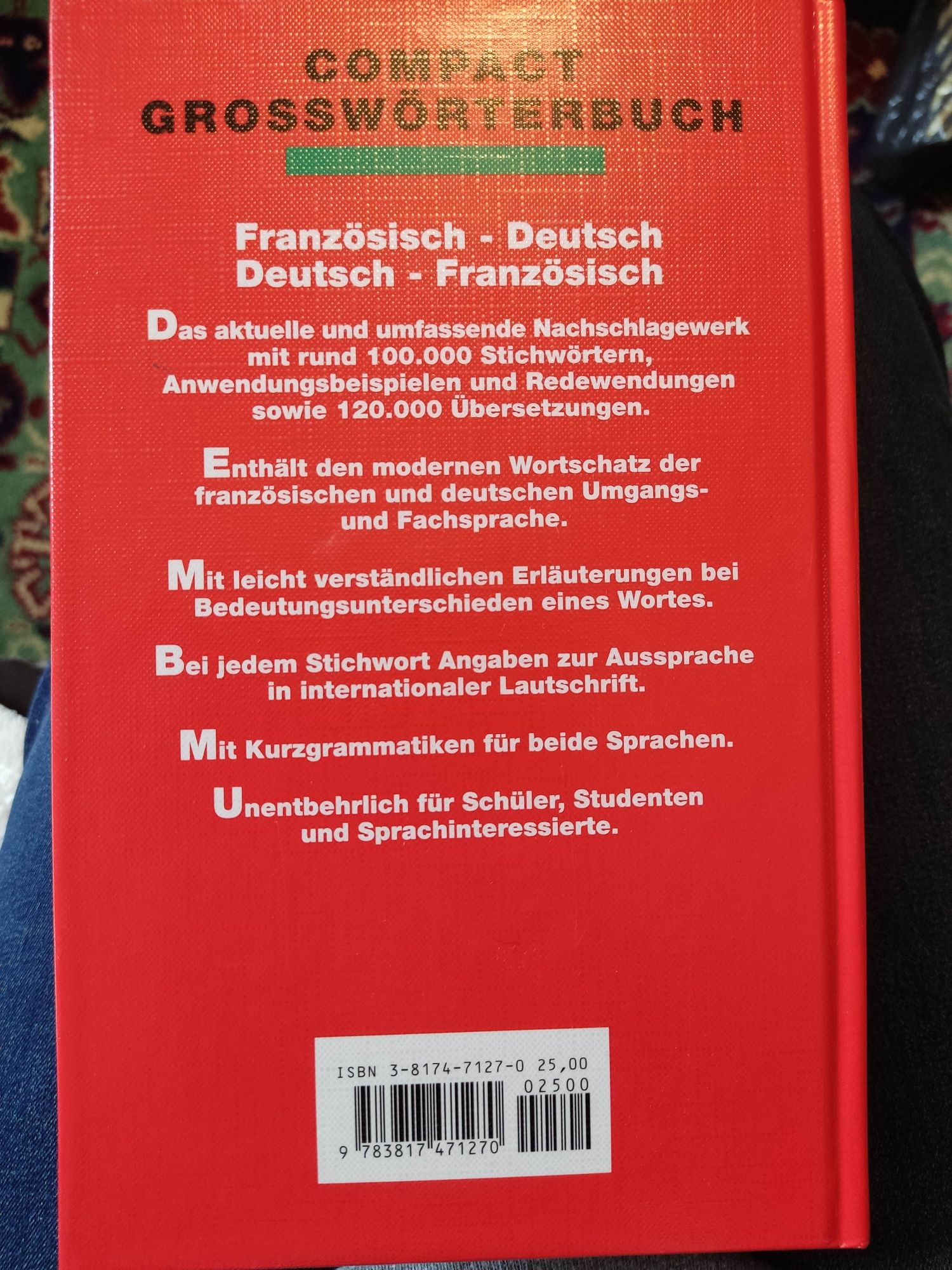 Słownik francusko- niemiecki