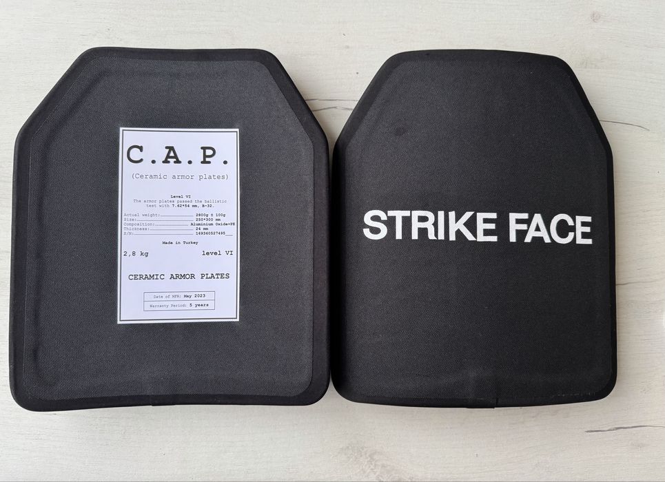 Керамічні Плити CAP Тупція 6клас захисту.  Пара 9600грн. Сертифіковані