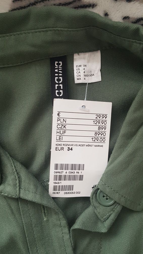 H&M nowa koszula s