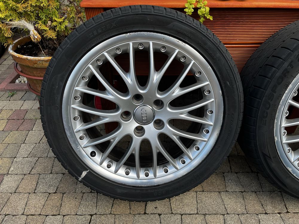 Felgi z oponami BBS Speedline r18 5x112