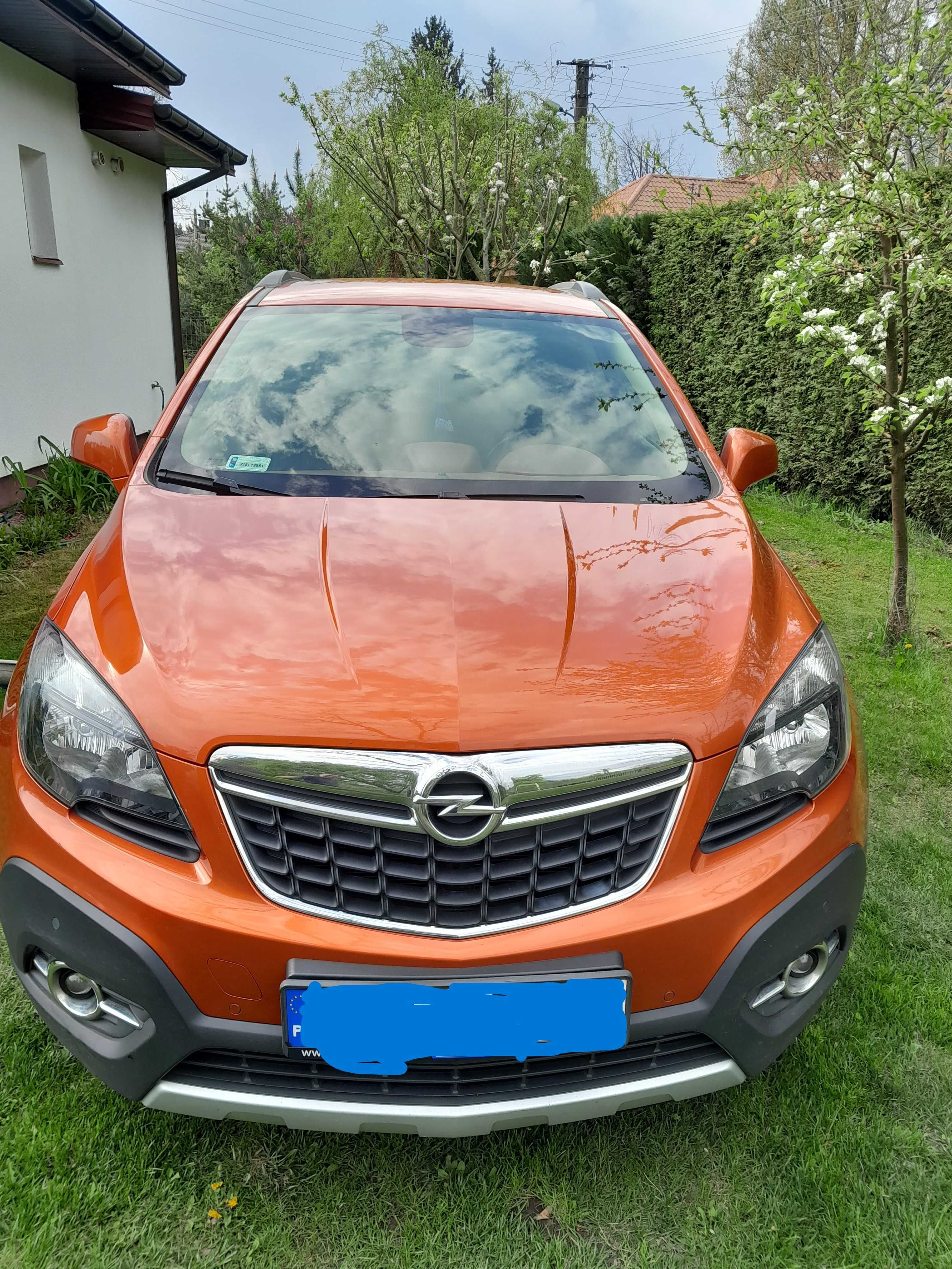 Opel mokka 2015r. 1,4 T, Cosmo benzyna+gaz/hak+komplet 4- kół zimowych