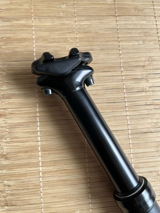 Sztyca regulowana 30,9, dl.400mm, dropper, myk-myk, Giant, manetka bar