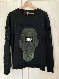 Bluza Hood By Air bawełniana czarna HBA