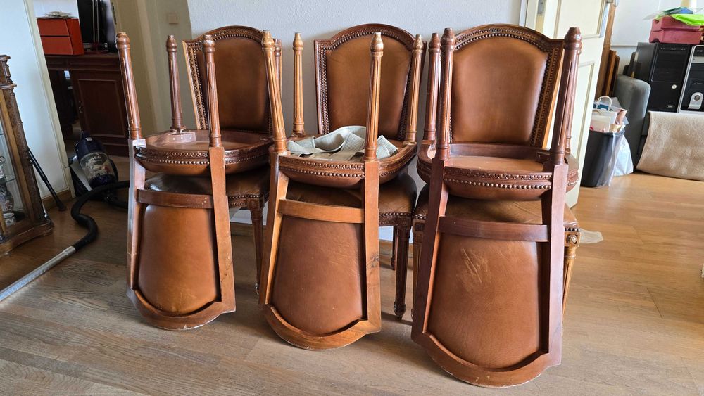 Cadeiras Clássicas Antigas, Estilo Luís XVI