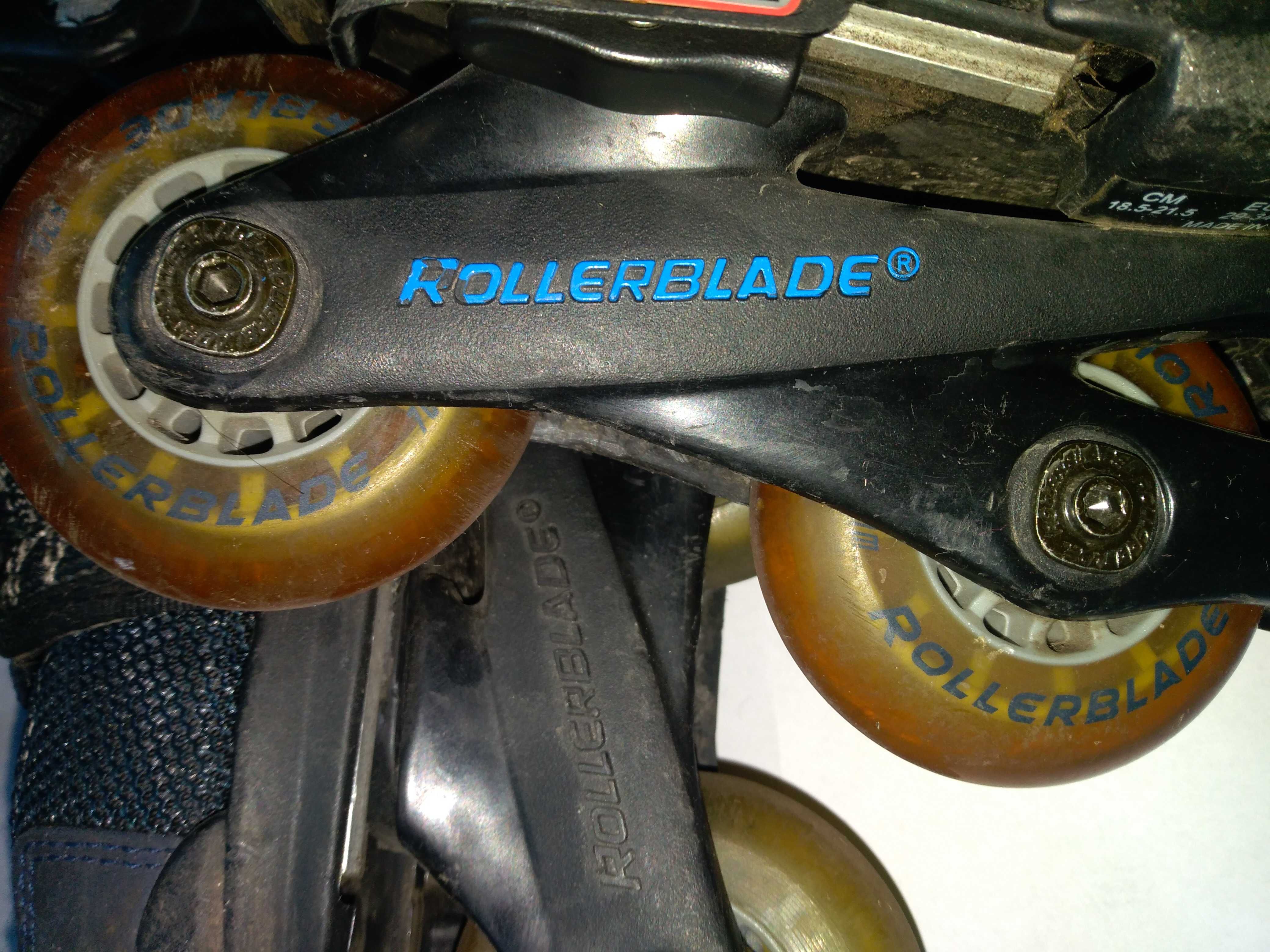 Rolki Rollerblade rozsuwane 29-34 używane