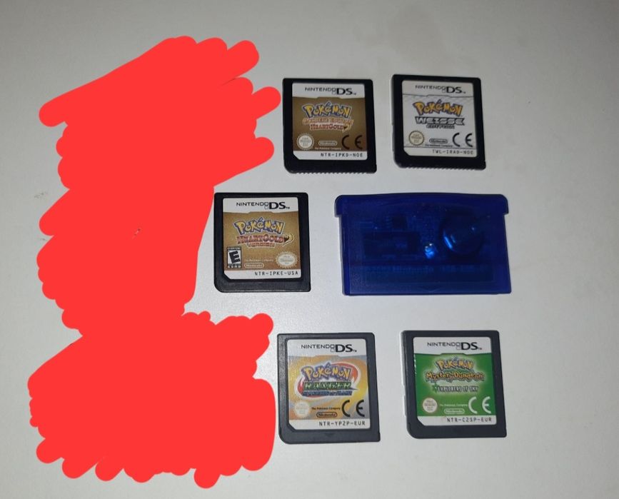 Jogos dos Pokemon para venda