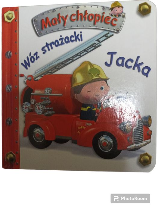 Książeczka wóz strażacki Jacka