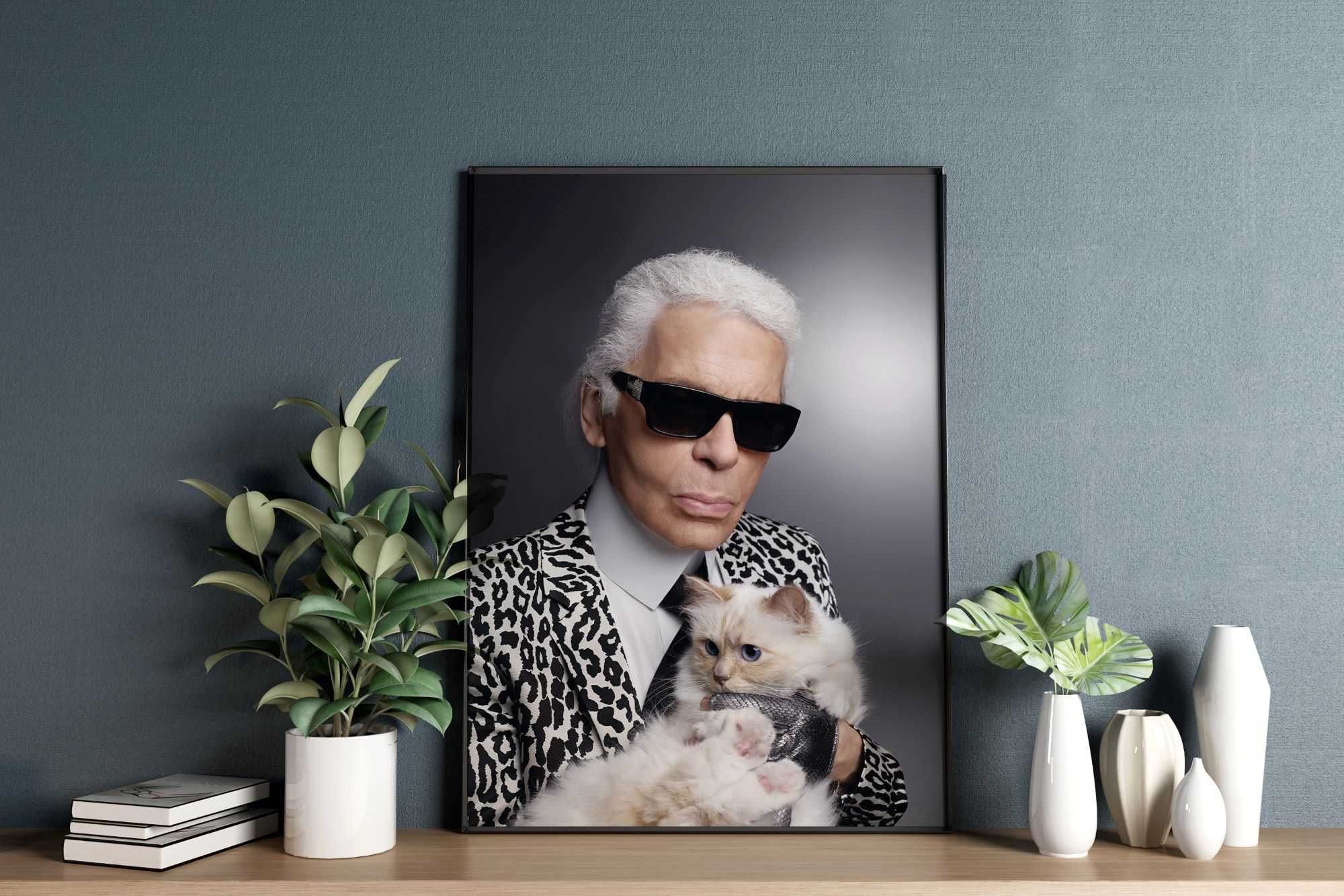 Plakat A3 Karl Lagerfeld