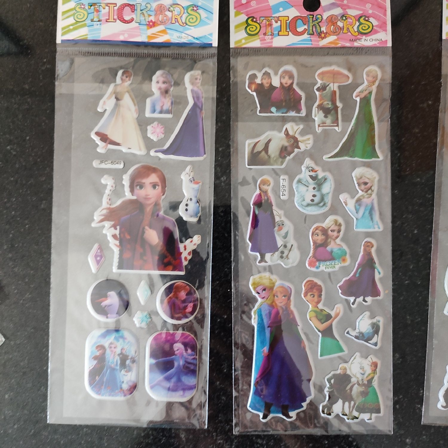 Autocolantes relevo - Frozen / Elsa