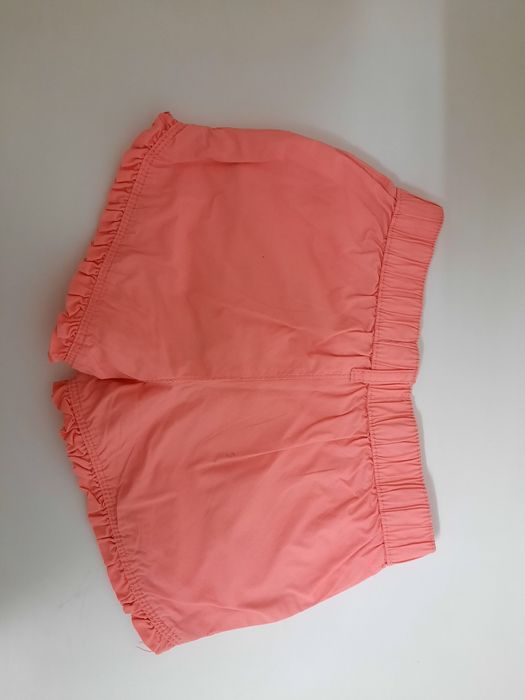 Calções menina cor salmão menina