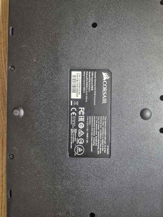 Клавіатура Corsair r 55 RGB