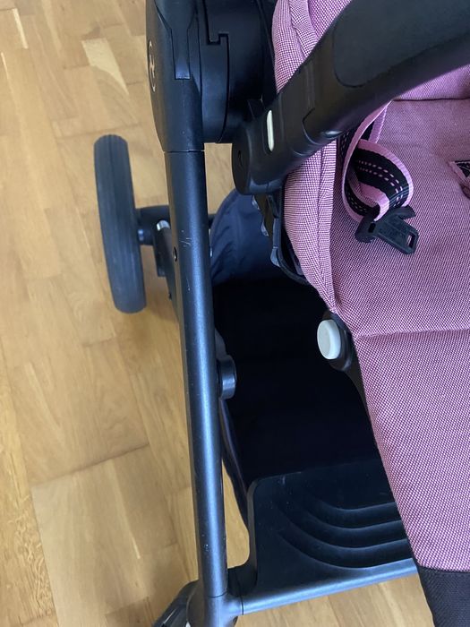 Коляска Cybex Balios S Lux SLV 2 в 1 Magnolia Pink