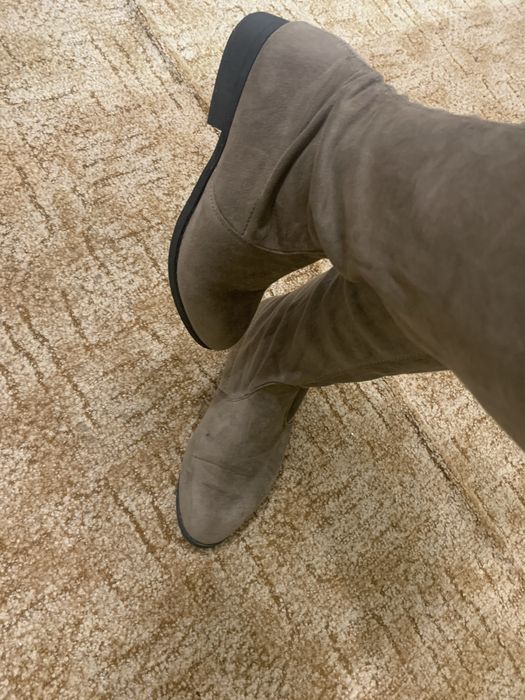 Чоботи ботфорти р.38 (24см)