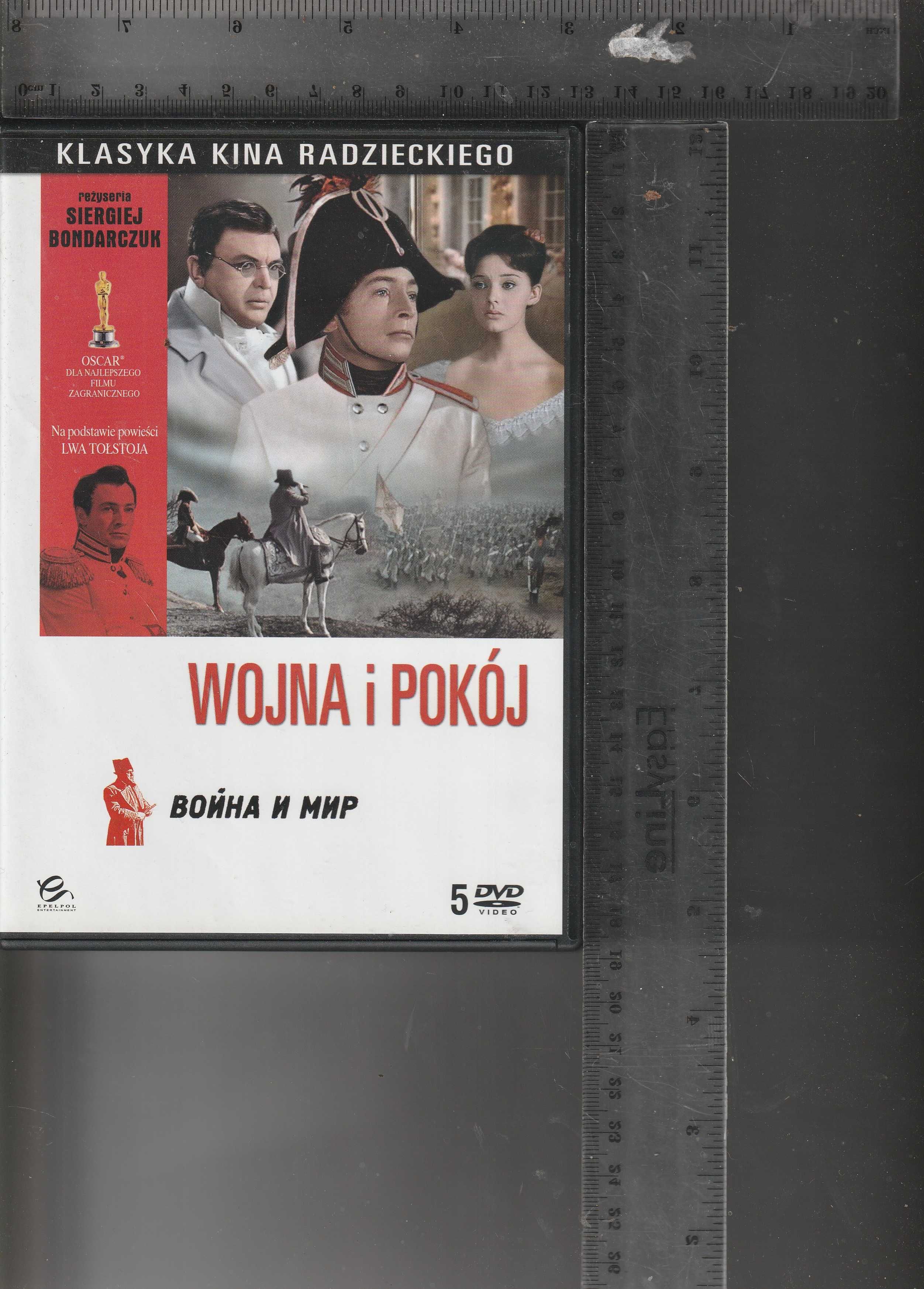 Wojna i pokój klasyka kina radzieckiego DVD