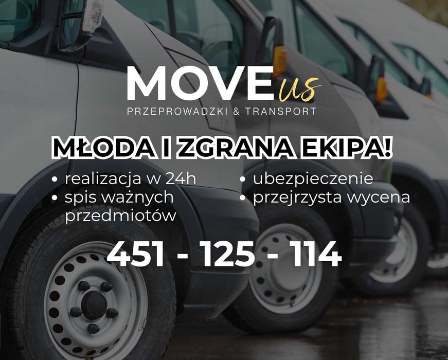 Przeprowadzki od 1200 zł. Terminy "na jutro" z oraz do Białegostoku.