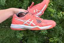 40.5р asics gel dedicate | rocket flare волейбольні тенісні кросівки
