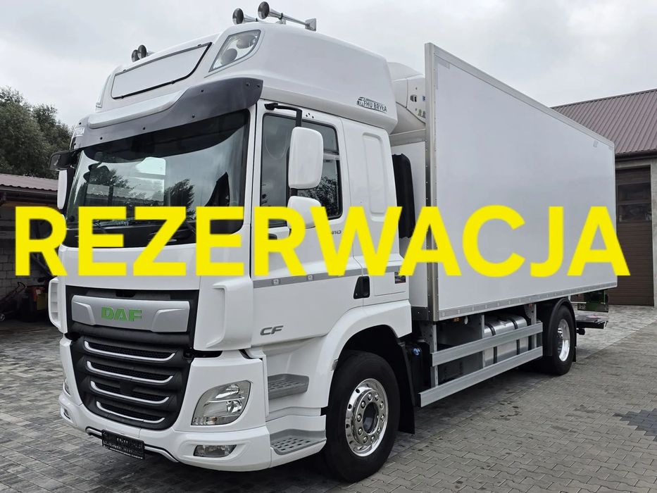DAF CF 410 / E6 / ACC / CHŁODNIA + WINDA/ 16 PALET / MULTITEMPERATURA / 2021ROK / RETARDER / SPROWADZONY / JAK NOWA