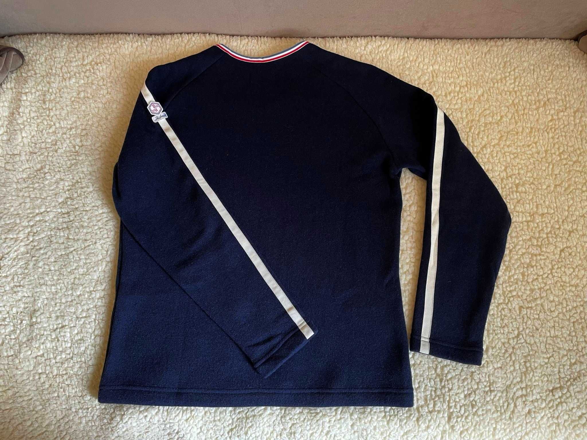 Sweter, bluza męska, sweter 37% wełna, Skidress, r XL. stan perfekt!