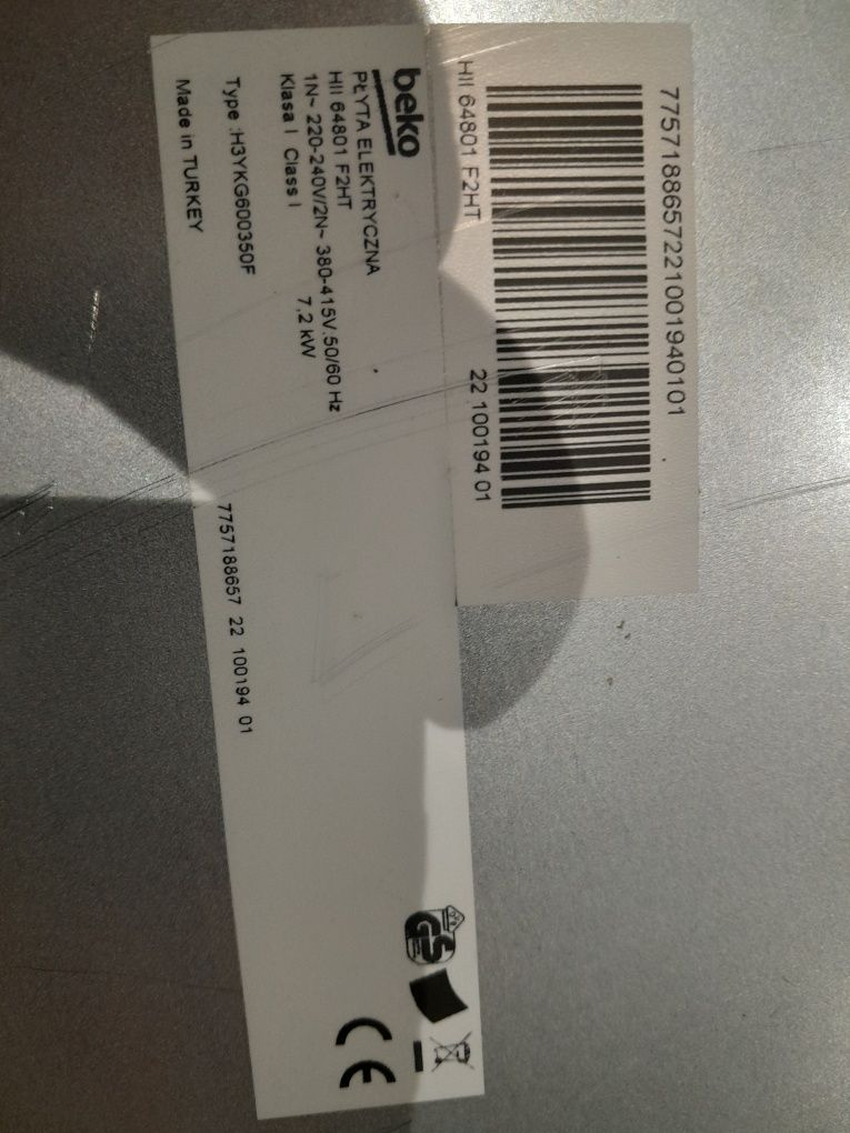 Płyta indukcyjna Beko