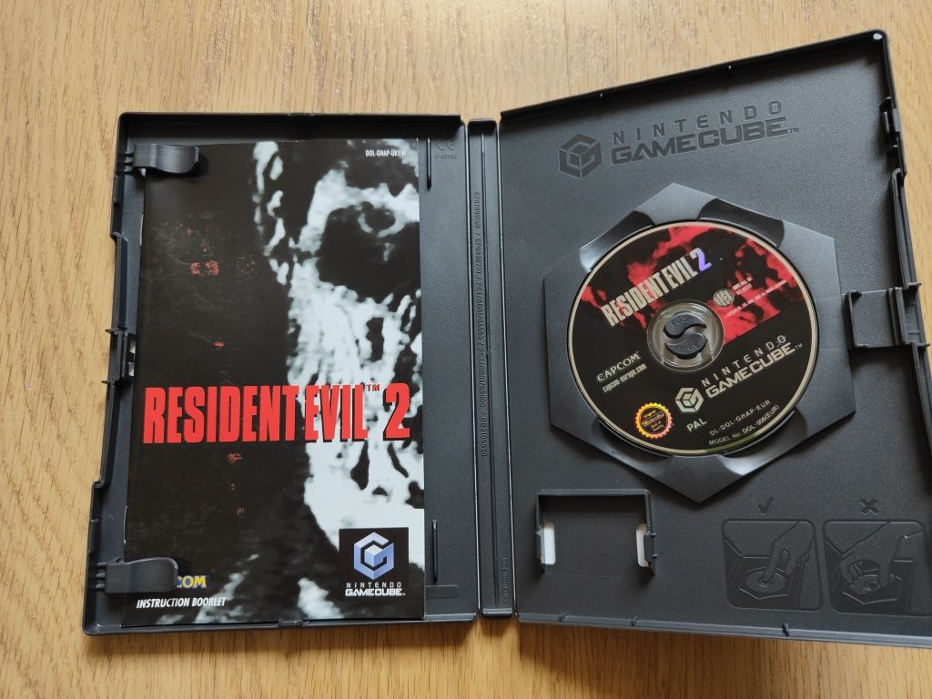 Resident Evil 2 gra Nintendo Gamecube komplet Anglik PAL z instrukcją
