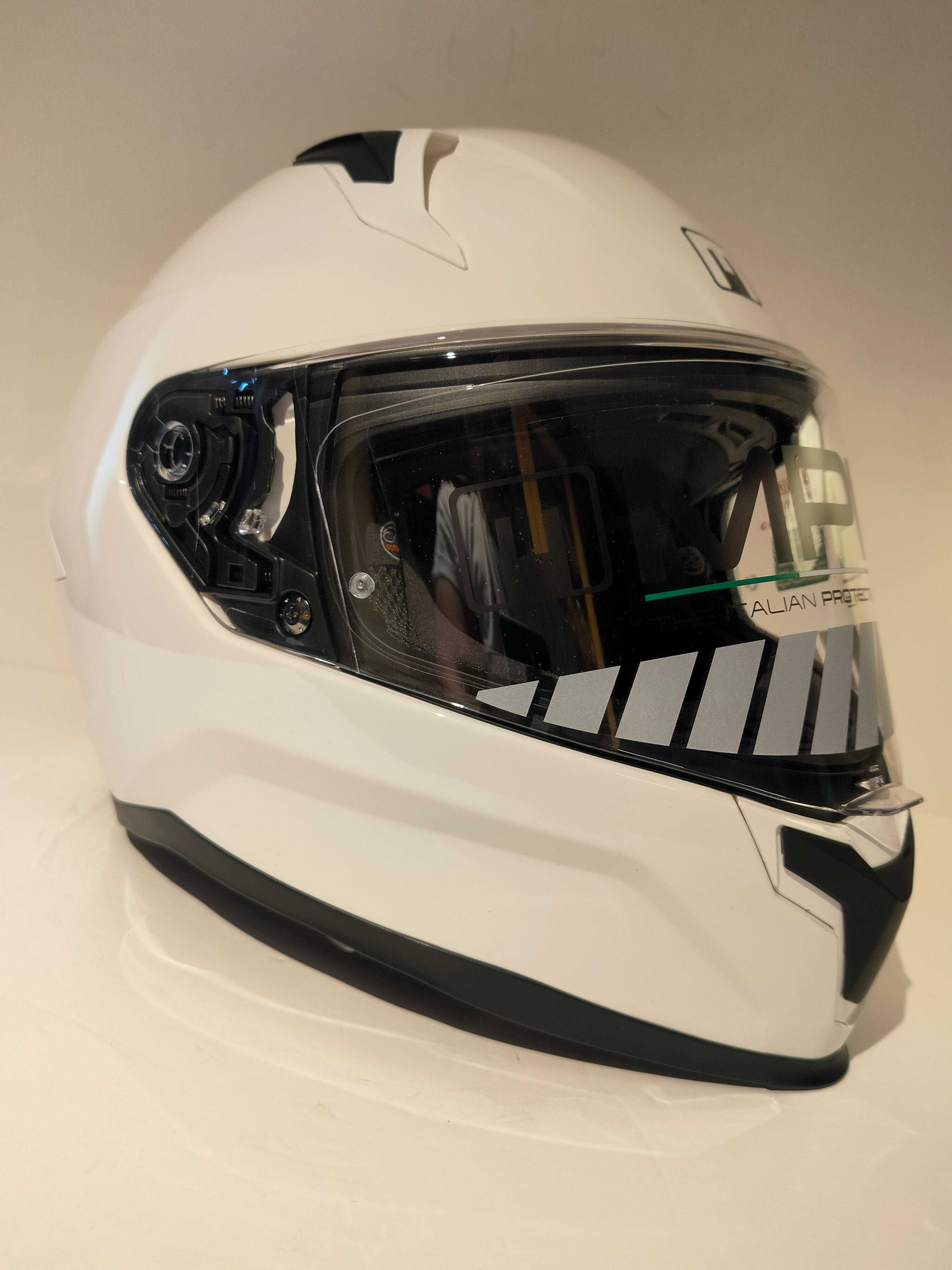 Capacete MPH integral dupla viseira mota scooter novo