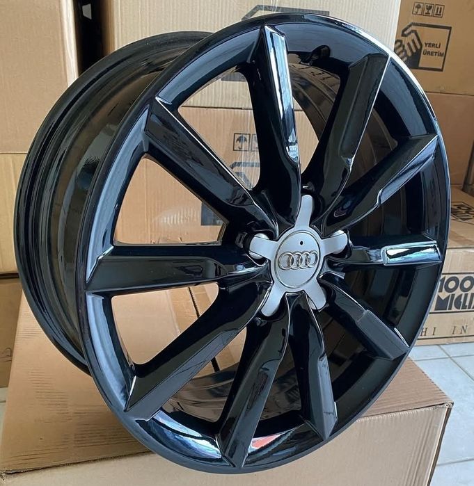 Jantes audi originais 5x112  R16 e R17 preto brilhante