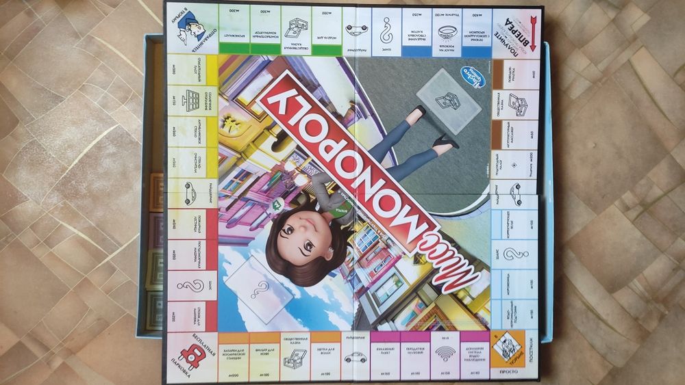 Продам игру от Hasbro-Ms Monopoly(Мисс Монополия)