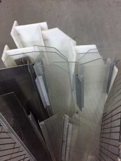 Separadores para montras talho